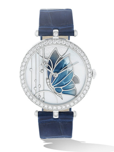 梵克雅宝非凡表盘腕表系列VCARO4FI00月下的蓝蝴蝶女士